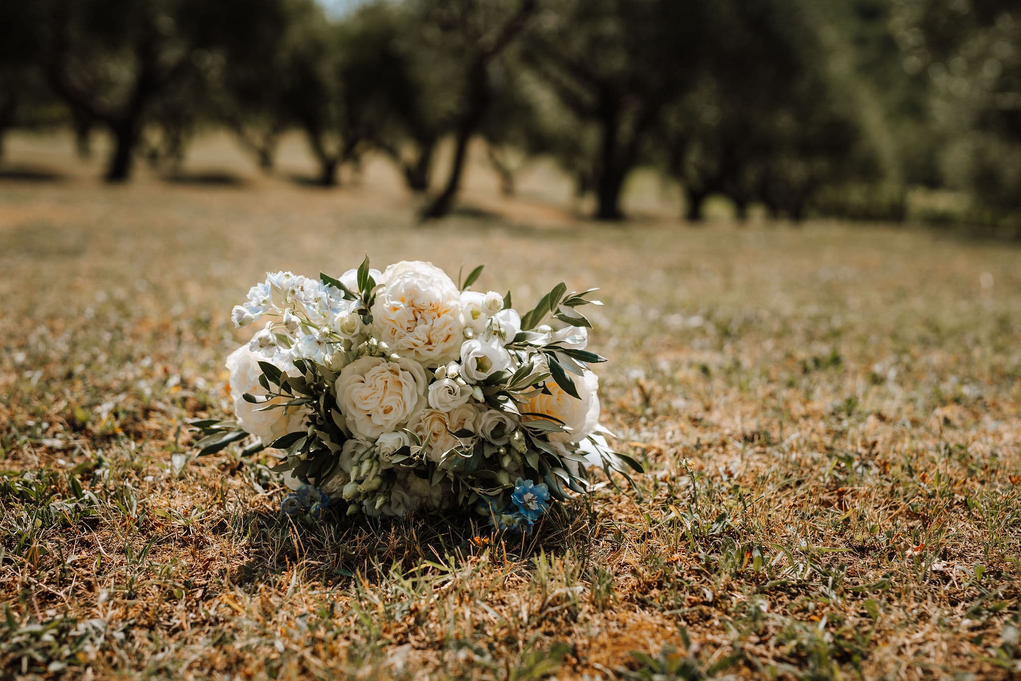 Poročni šopek neveste – cvetličarna Iris Velenje