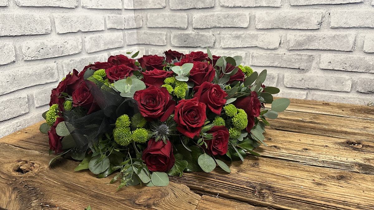 Poročni šopek iz vrtnic – poročno cvetje Velenje