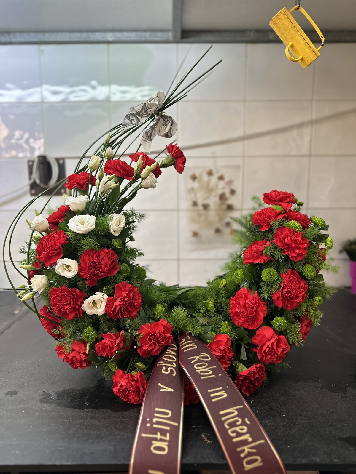 Poročni cvetlični lok – poročna dekoracija Velenje