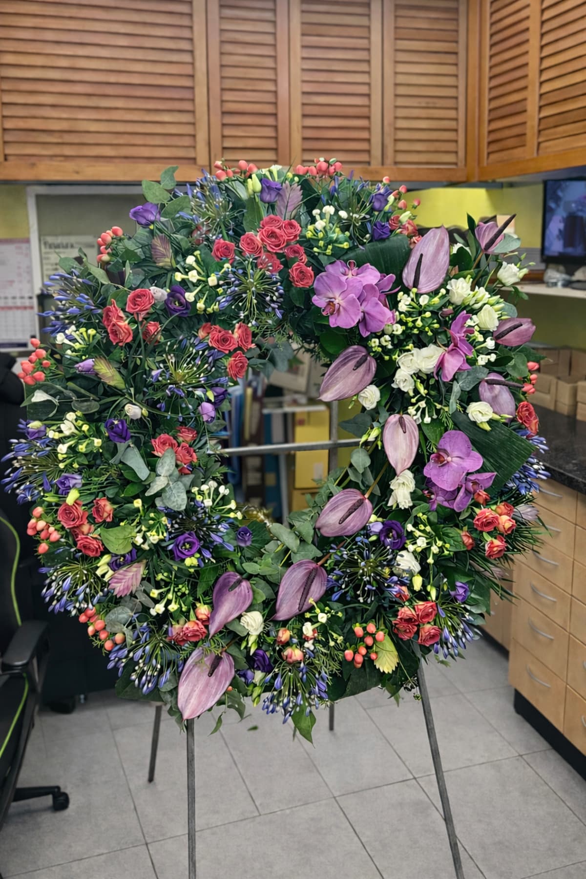 Dekoracija poročne mize – poročno cvetje Velenje